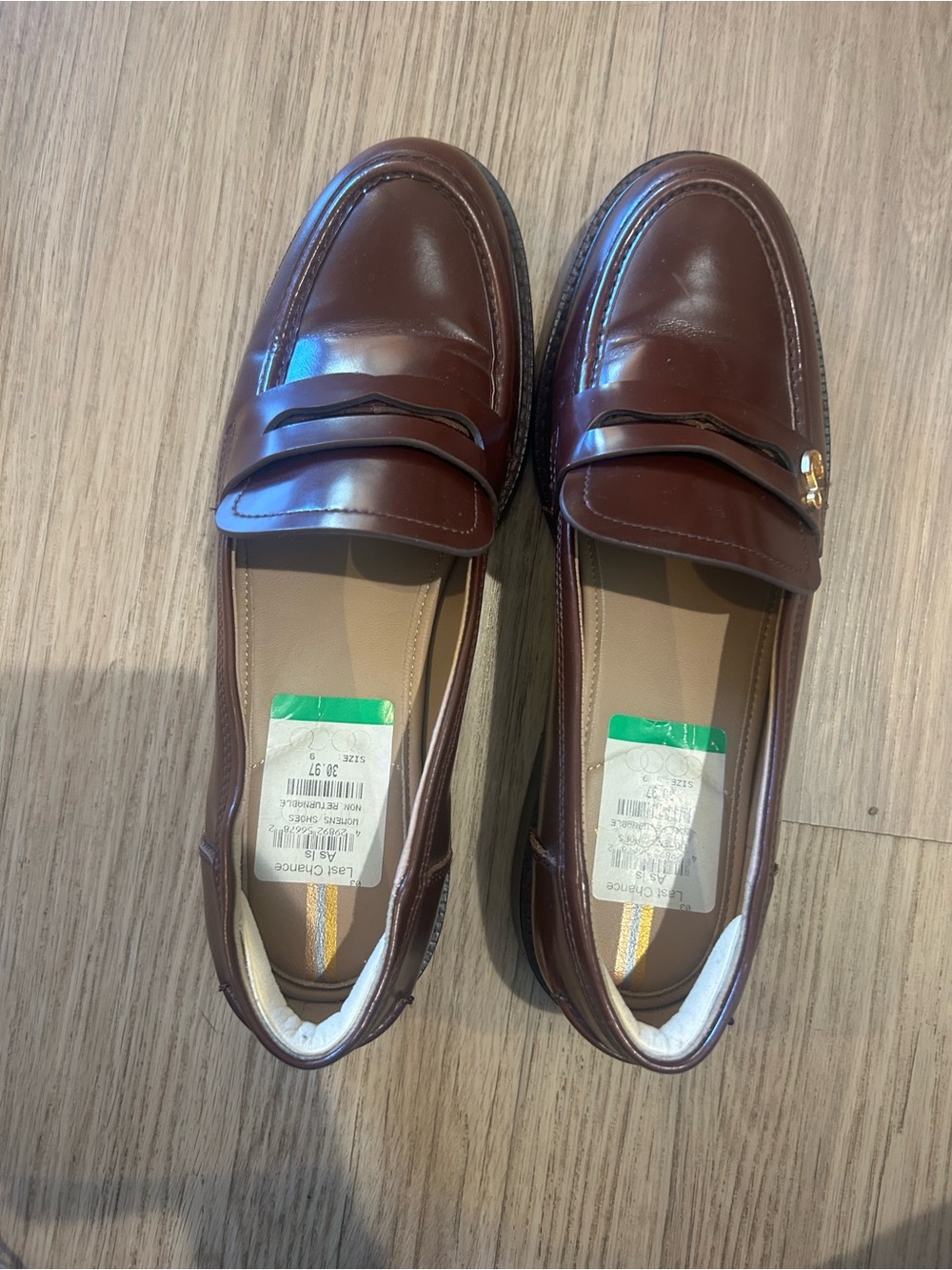 NWT Sam Edelman Colin Loafer in the color Spiced Brandy